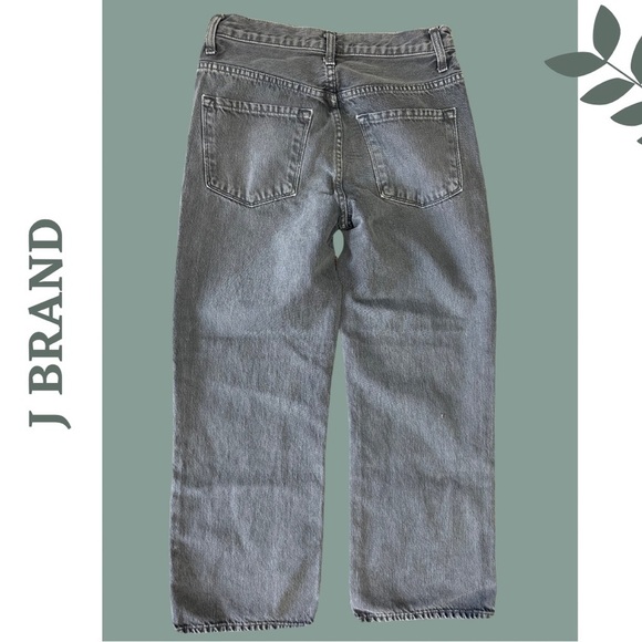 J Brand Joan Crop Jeans Grey Denim  Size 26 - Picture 4 of 11